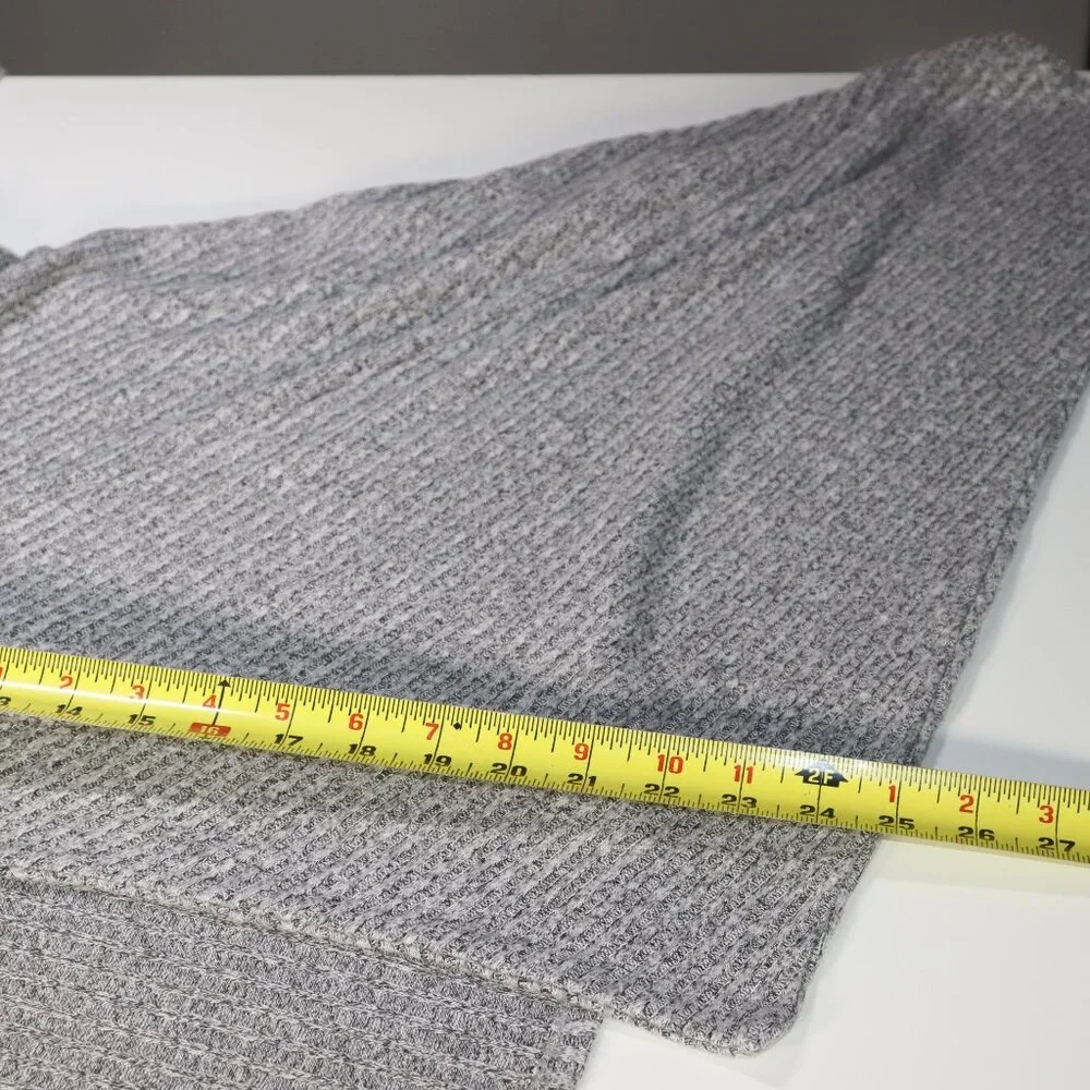 Lucky Brand Grey Cardigan Sweater Hoodie Lot Size Medium
